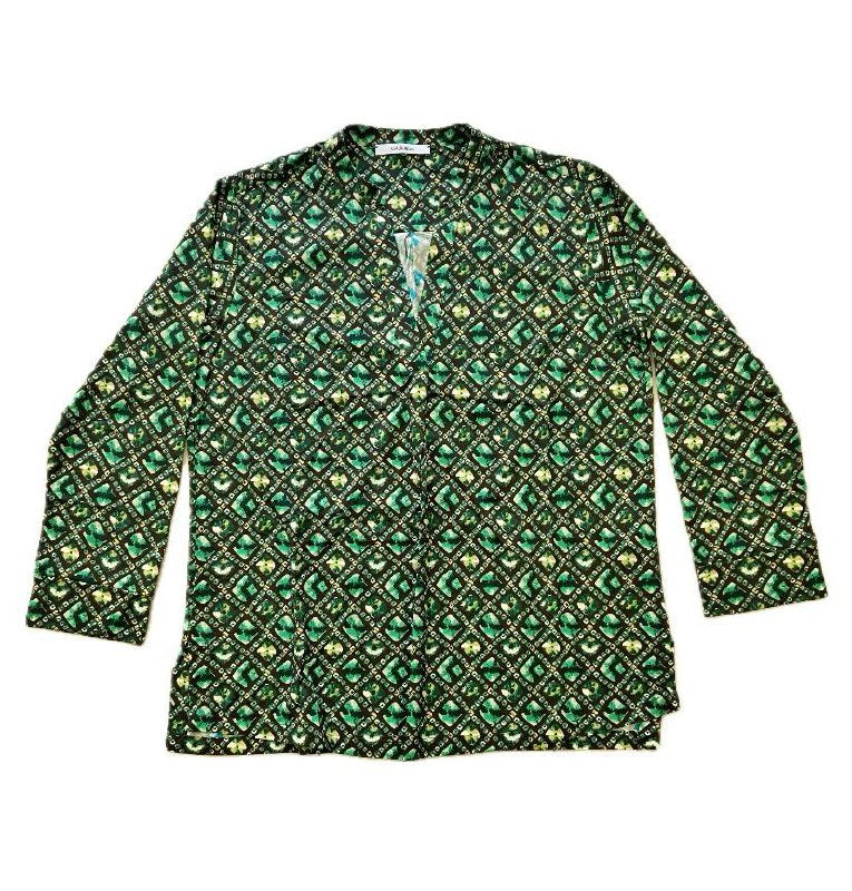 CAMICIA DIAMOND PRINT VERDE