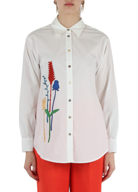 CAMICIA FLOWERS BOUQUET