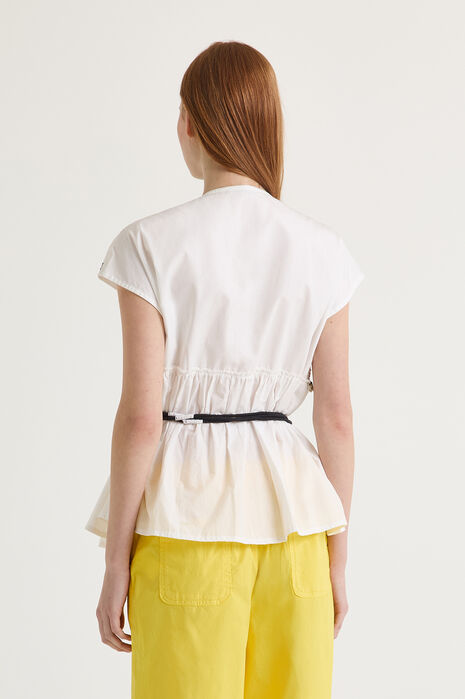 CAMICIA TRIBAL BEADS BIANCO