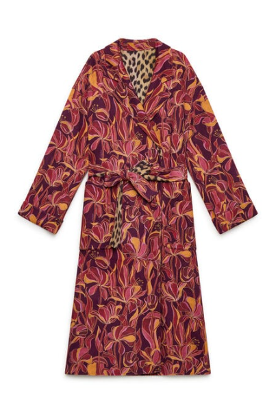 CAPPOTTO DOUBLE TROUBLE - leopardato/floreale