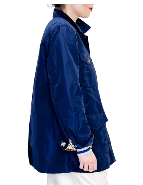 GIACCONE MIMOSA NYLON BLU