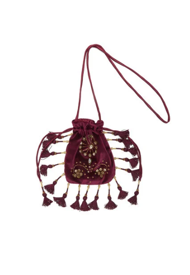 POUCH THE PRECIOUS VELVET - Mosto