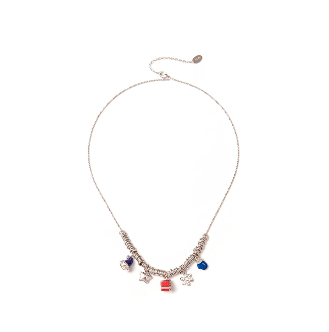 COLLANA CON CINQUE CIONDOLI LULÙ