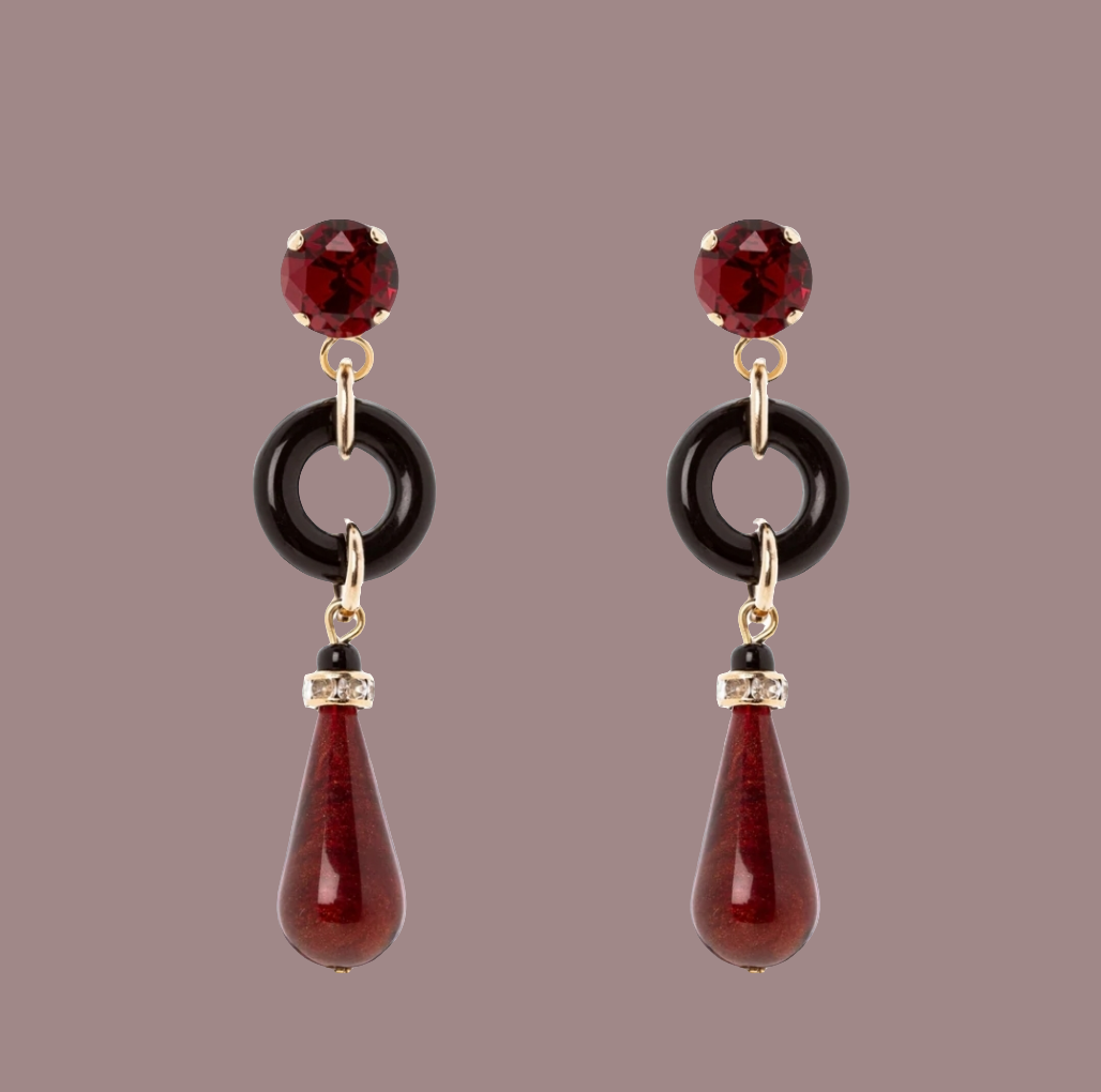 ORECCHINI CON GOCCIA E ANELLINO CAPUA