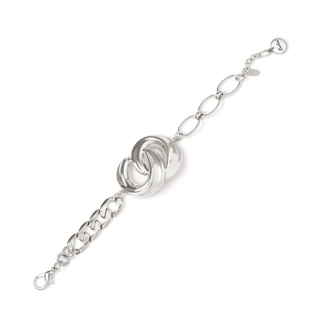 BRACCIALE CATENA ARGENTO AMARANTA