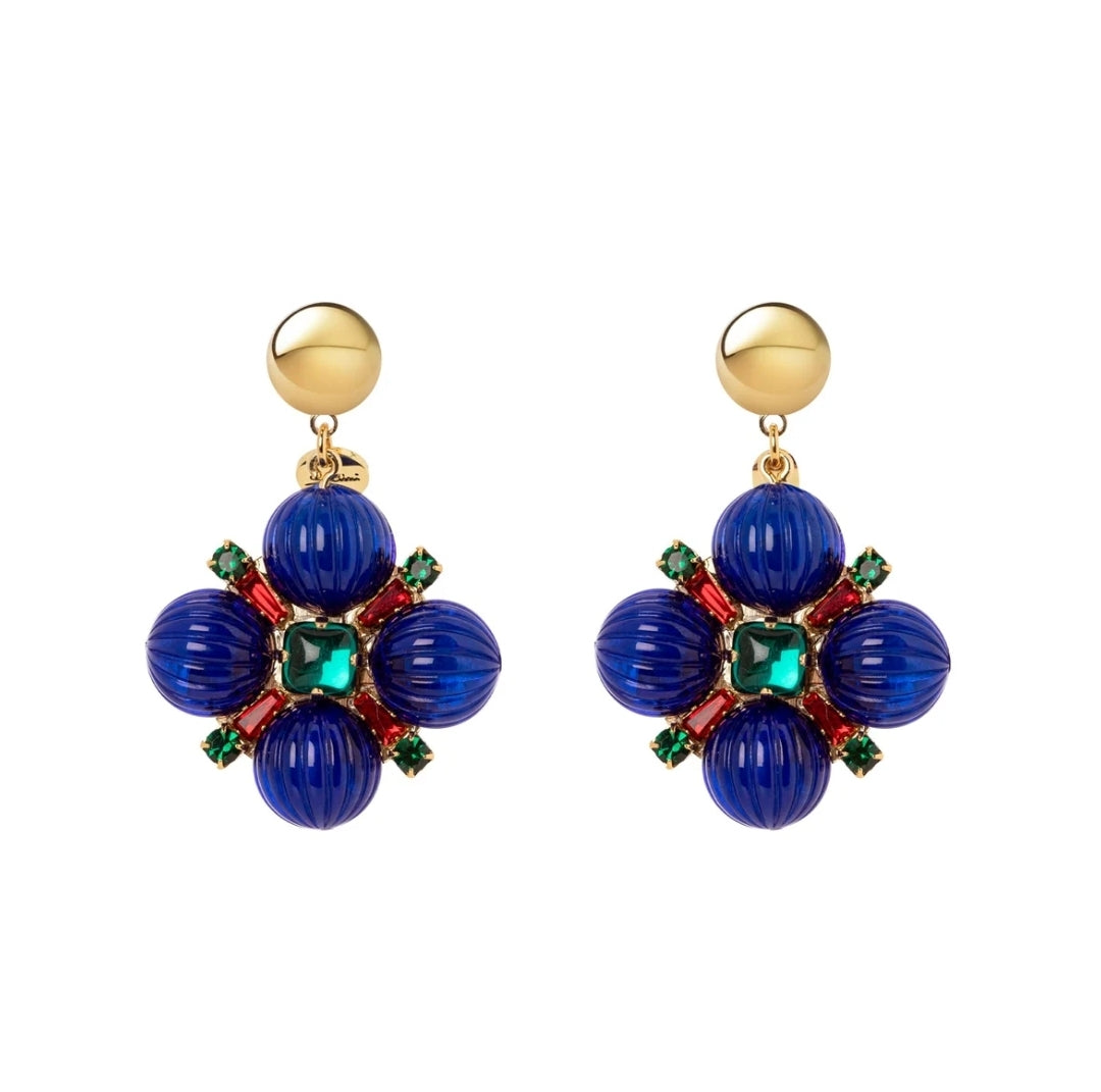 ORECCHINI CON FIORE PENDENTE NELLIE