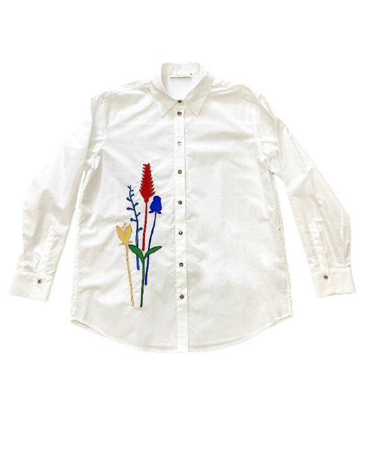 CAMICIA FLOWERS BOUQUET