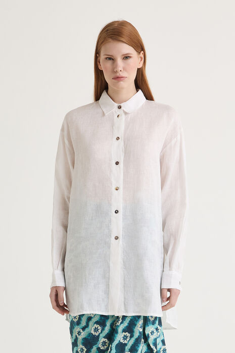 CAMICIA SUMMER LINEN BIANCO