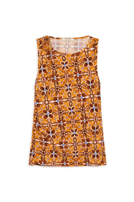 CANOTTA CALEIDO FLOWER ARANCIO
