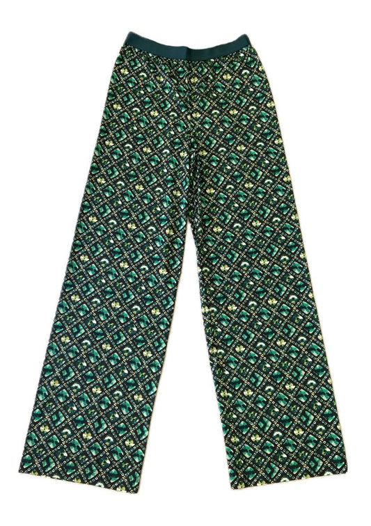 PANTALONE DIAMOND PRINT VERDE