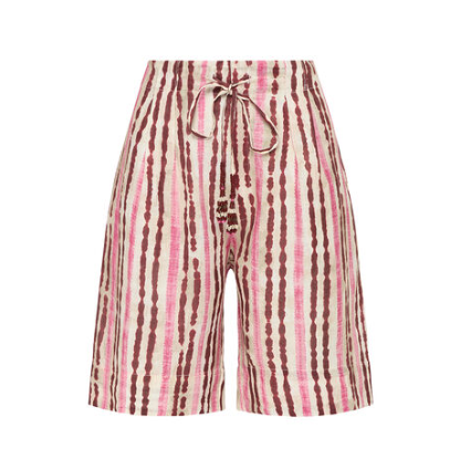 PANTALONE WASHED STRIPES ROSA