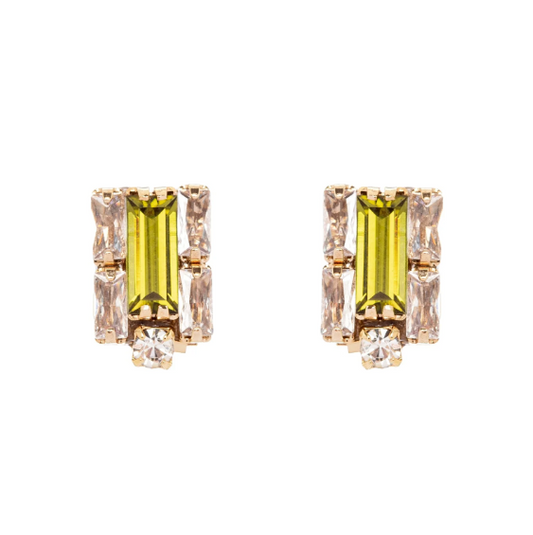 Mini orecchini Semira - Verde