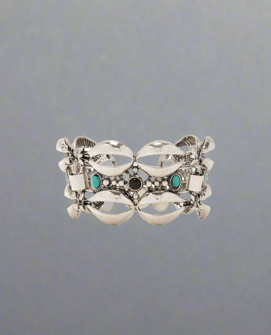 BRACCIALE BIJOUX BUCKLE ARGENTO