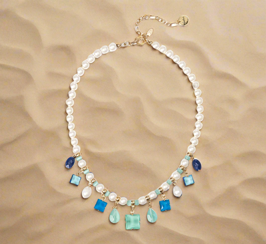 Girocollo con mini pendenti Sirens