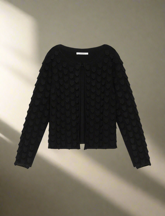 CARDIGAN 3D STITCH