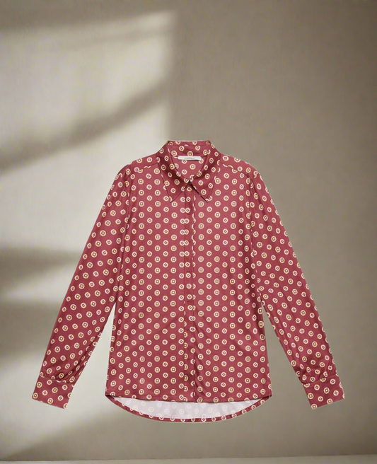 CAMICIA MICRO PRINT JERSEY