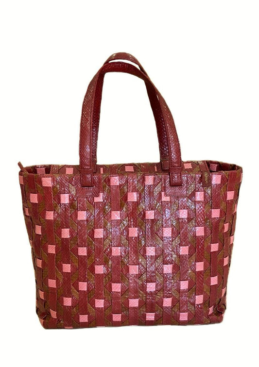 SHOPPING EXOTIC WEAVING ROSSO