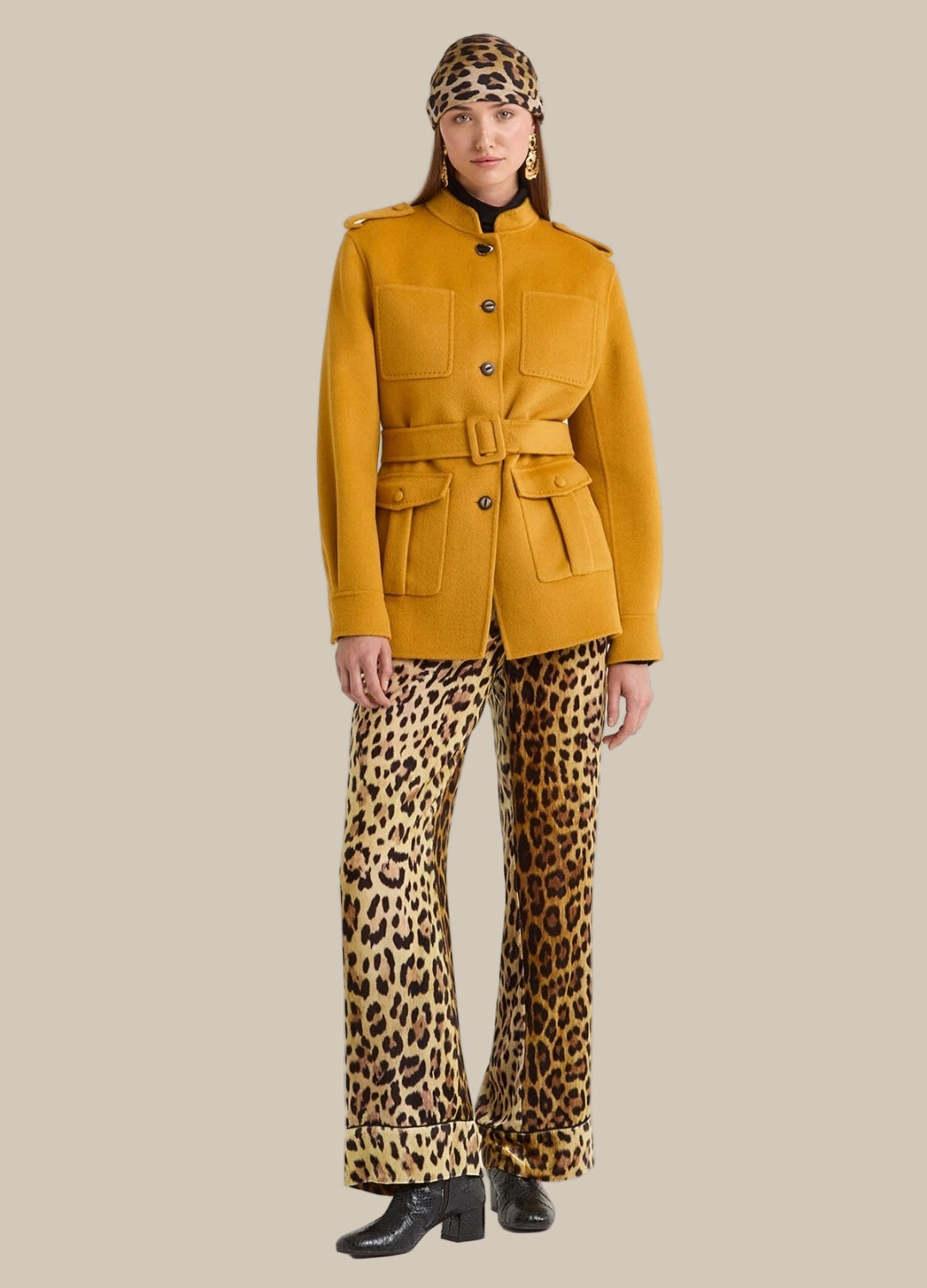 PANTALONI VELVET PRINT