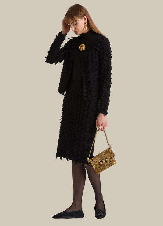 CARDIGAN 3D STITCH